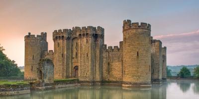 Castilo de Bodiam, East Sussex, Inglaterra