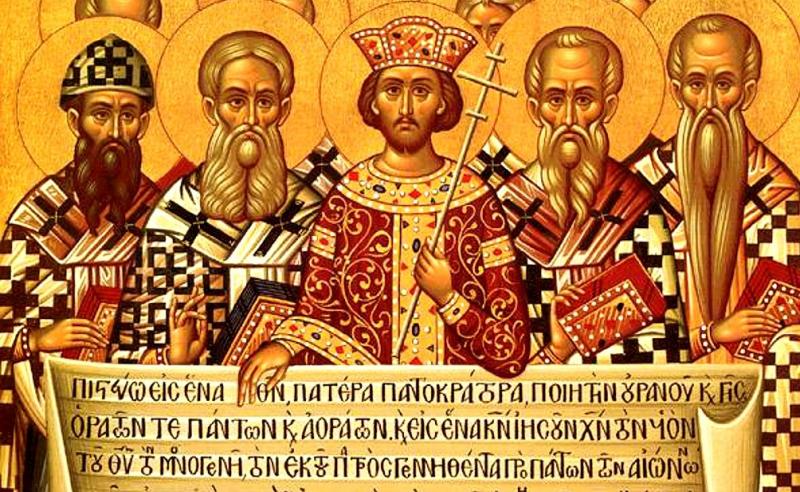 Icono Concilio de Nicea (21_22_ El cristianismo en el Imperio